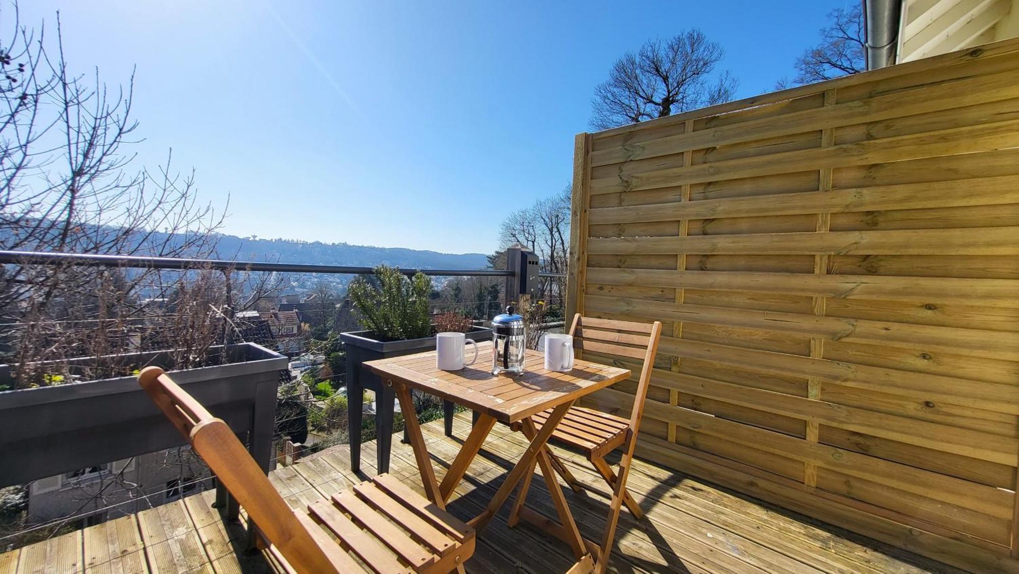 Le Bellevue - Beaux Appartements Avec Vue Splendide Palaiseau Exteriör bild