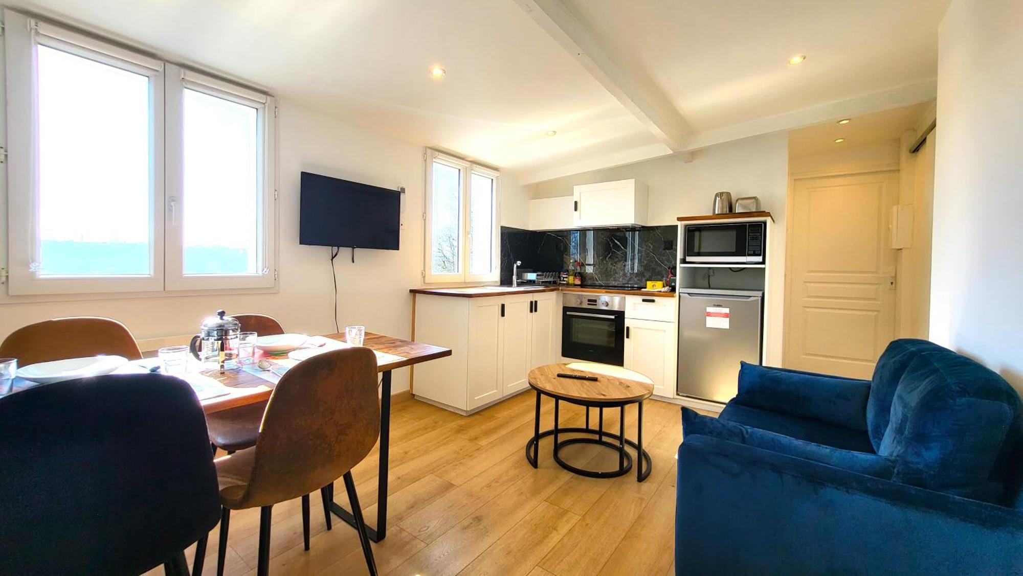 Le Bellevue - Beaux Appartements Avec Vue Splendide Palaiseau Exteriör bild