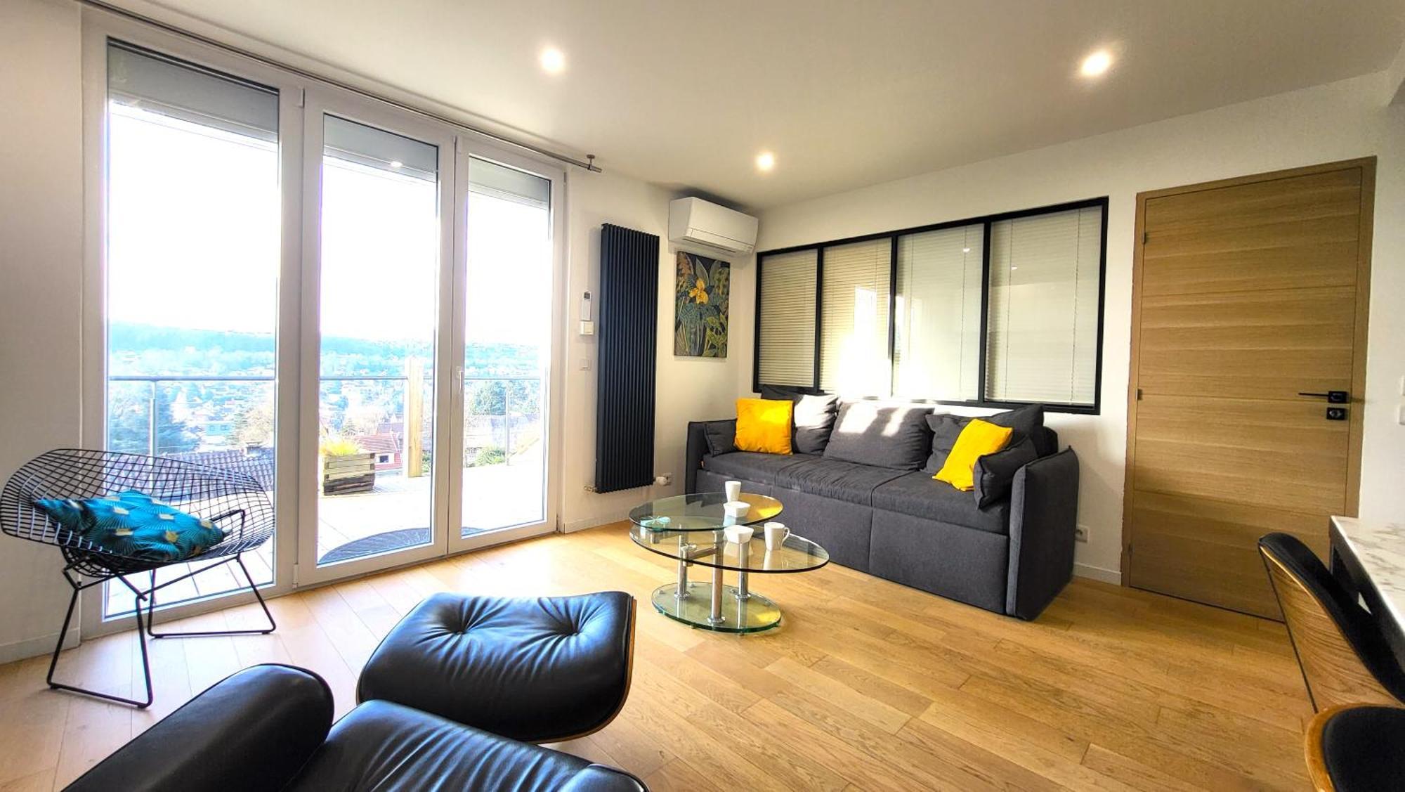Le Bellevue - Beaux Appartements Avec Vue Splendide Palaiseau Exteriör bild