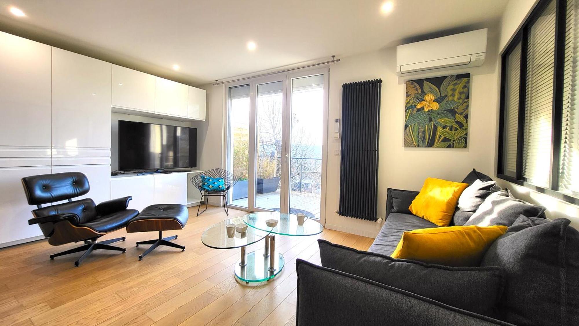 Le Bellevue - Beaux Appartements Avec Vue Splendide Palaiseau Exteriör bild